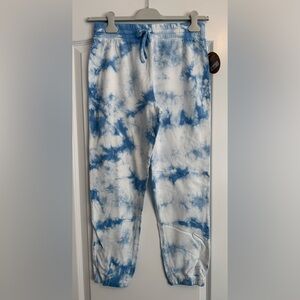 Blue Tie-Dye Joggers